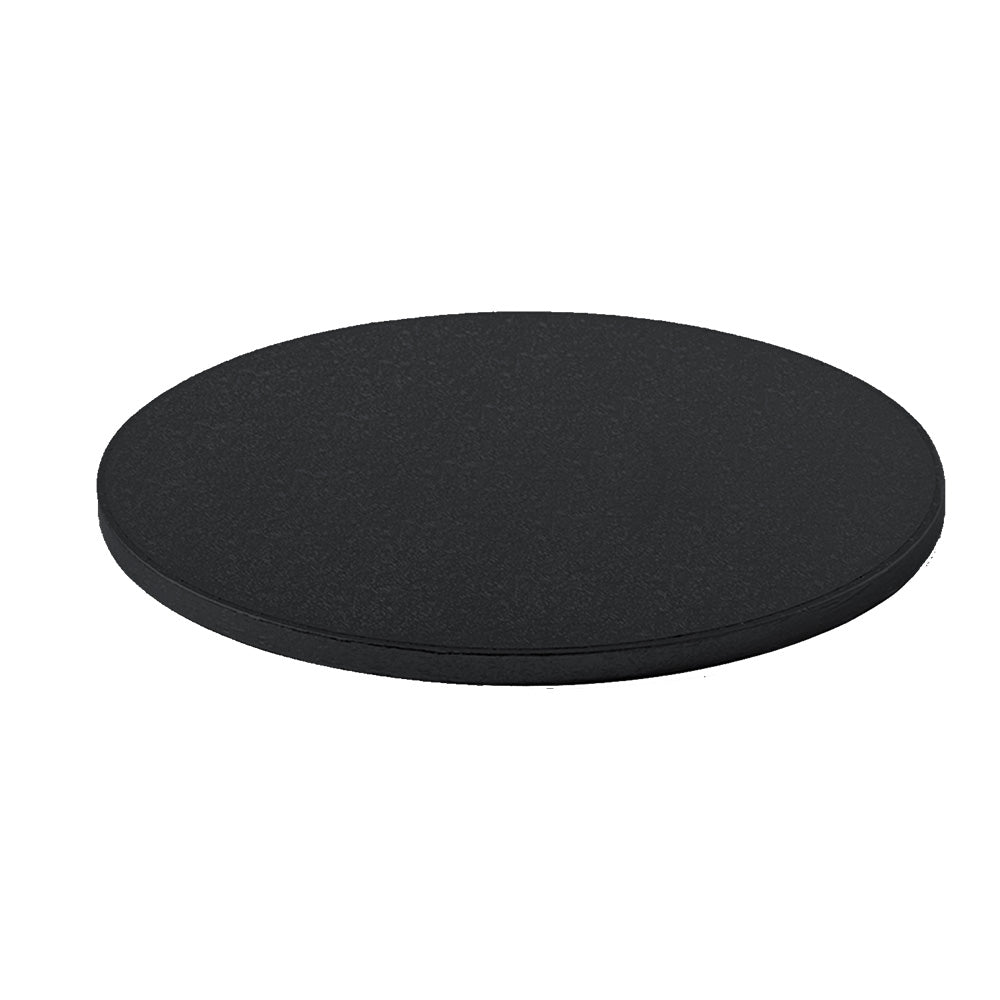 Podkład pod tort gruby, wytrzymały czarny 25 cm