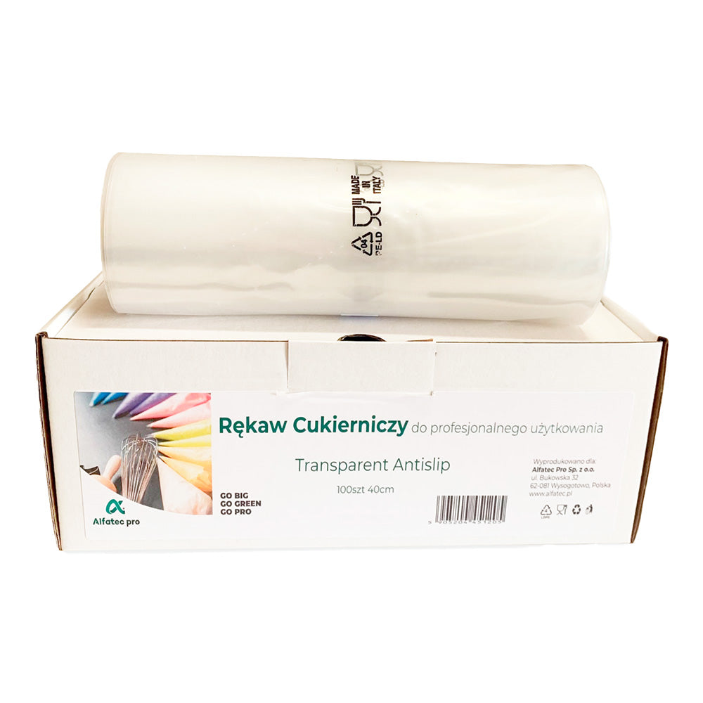 Rękaw cukierniczy jedorazowy 40 cm mocny, wytrzymały 100 szt.